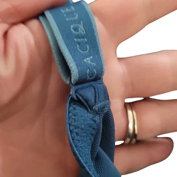 Cacique Size 46DD So Light Lightly Lined T-Shirt Bra Poseidon Teal Blue Wired - Picture 8 of 15